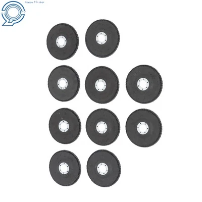 10 Piezas 4-1/2" X 7/8" Premium Zirconia Solapa Disco Lijado Molienda 80 Grano Gris Foto 1 de 4