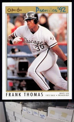 1992 O-Pee-Chee Premier #59 Frank Thomas - JL - Image 1 of 2