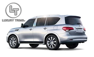 Fits Infiniti QX Stainless Steel Pillar Posts by Luxury Trims 2011-2015 (6pcs) - Picture 1 of 4