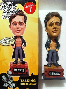 ITS ALWAYS SUNNY IN PHILADELPHIA CABEZA BOBBLE DE DENNIS REYNOLDS NUEVO HABLANDO - Imagen 1 de 10