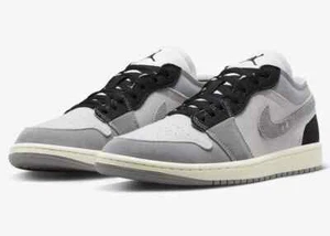 Nike Air Jordan 1 Low SE Craft ‘Cement Grey’ Mens Size US 10 Casual Shoes New - Picture 1 of 8