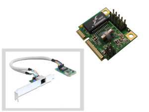 Carte MiniPCIe - GIGABIT LAN ETHERNET - CHIPSET REALTEK RTL8111 Mini PCI Express