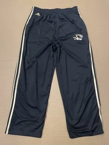 Mizzou Tigers Adidas Track Pants Adult XS Extra Small Black Mesh Missouri Mens - Picture 1 of 17