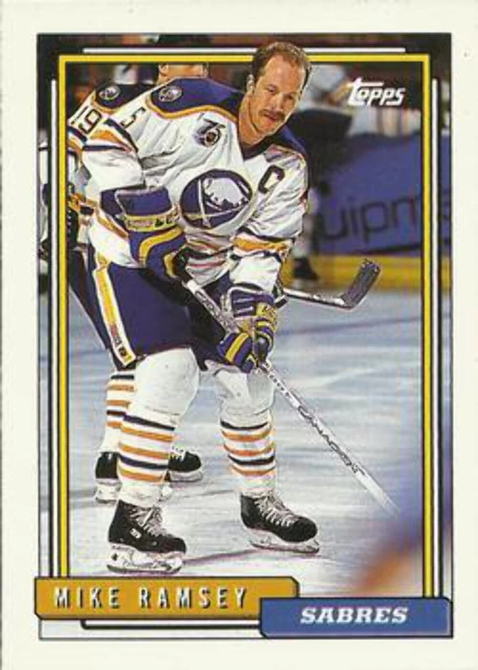 #473 Mike Ramsey - Buffalo Sabres - 1992-93 Topps Hockey - Image 1 of 1