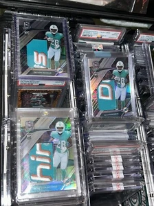 Devon Achane Rc Patch 2023 Spectra 1/5 3/5 5/5 Miami NFL Sick Patch Lot Rare🚀💯 - Bild 1 von 20