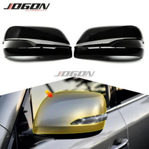 Cubierta de espejo retrovisor lateral negra brillante para automóvil para Lexus LX570 GX460 2012 2013-2019 - Imagen 1 de 6