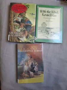 Lot of 3 Historical Books - Youth Readers Ex Library (War, Ireland,  Early West) - Picture 1 of 14