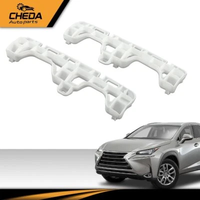 2x Soporte de parachoques apto para Lexus NX200t 2015-2017 lado delantero del conductor y del pasajero Foto 1 de 4