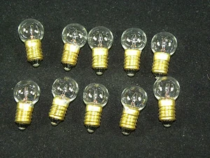 Lionel Trains Light Bulbs # 432 Screw Base 18 Volt - Clear Globe - Picture 1 of 2