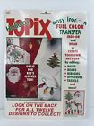 VTG Christmas TOPIX Holiday Iron On Transfer 9"X12" TXFC38 Santa Claus WANGS INT