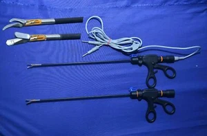 Laparoscopy Bipolar Maryland Robi Dissector Forceps 5mma Cable Laparoscopic Set - Picture 1 of 4