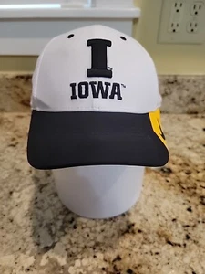 Nike Iowa Hawkeyes Legacy91  Golf Hat White Black Adult  - Picture 1 of 7