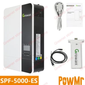 5000W 48V Solar WIFI LCD Inversor Fuera de la Red Incorporado MPPT Cargador Soporte Litio - Imagen 1 de 12