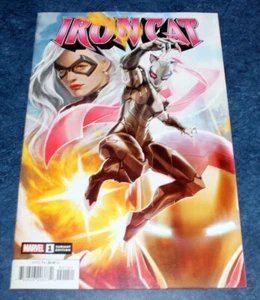 IRON CAT #1 1:50 SKAN variante 1a impresión MARVEL 2022 GATO NEGRO CASI NUEVO SIN LEER - Imagen 1 de 1