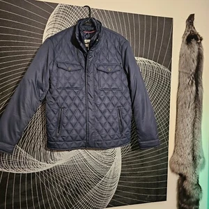 Joseph Abboud mittlere Damenjacke blau/grau diamantmuster. Toller Zustand. - Bild 1 von 8