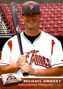 2007 Salem-Keizer Volcanoes Grandstand #2 Michael Ambort Rockville Centre NY 