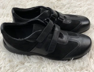 P.W. Minor Sienna Womens Sneakers Black Ergo-Flex Soles Size 9 - Picture 1 of 6