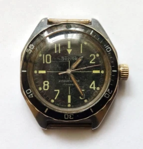 RARO Reloj Vintage Vostok Anfibio FRANCOTIRADOR 200m Hecho URSS - Imagen 1 de 9
