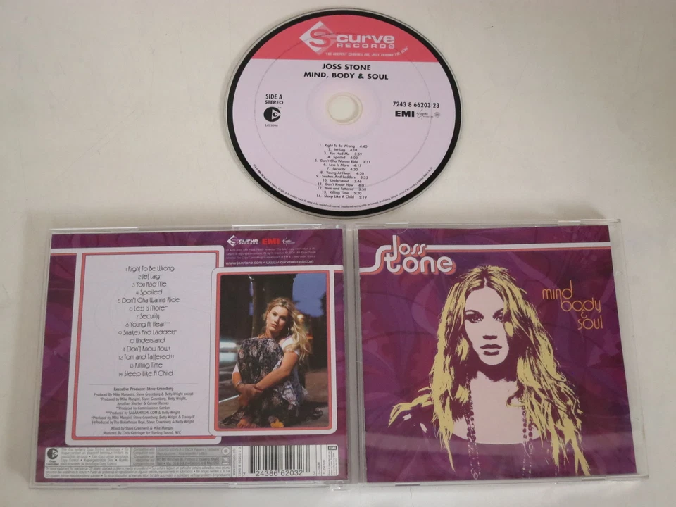 JOSS STONE/MIND BODY & SOUL(S CURVE/EMI 7243 8 66203 2 3) CD ALBUM - Bild 1 von 1