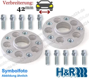 Spurplatten 42mm/Achse u.a.: VW Transp.V Kasten 7EA 7EH 7HA 7HH Bj. 2003-2015 - Bild 1 von 12