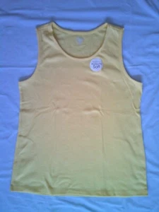 Kim Rogers Womens Sz S Perfectly Soft/Sleeveless Cotton Top/Yellow NWT - Picture 1 of 3