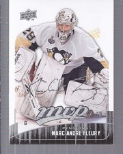 2009-10 Upper Deck MVP Penguins Hockey Card #65 Marc-Andre Fleury
