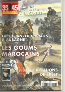 39-45 N°167 LES GOUMS MAROCAINS / GENERAL GAMELIN / FORTIFICATIONS DE BREST - Imagen 1 de 2