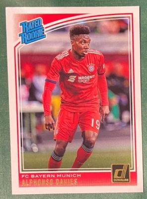2018-19 Panini Donruss Rated Rookie Alphonso Davies #176 Rookie RC - Image 1 of 2