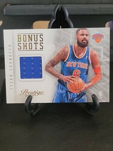 TYSON CHANDLER 2013-14 Panini Prestige Bonus Shots Materials Jersey Relic #67