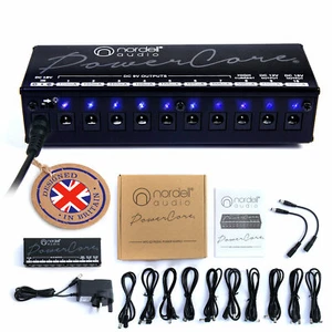 Guitar Effect Pedal Board Power Supply Brick Bank UK Isolated 9v 12v 18v Output - Picture 1 of 12