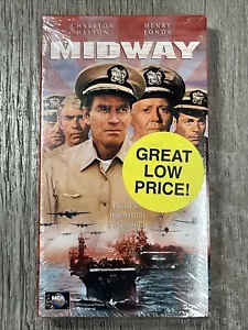 VHS Midway - Charlton Heston/Henry Fonda 1976 Film UNOPENDED/SEALED - Picture 1 of 7