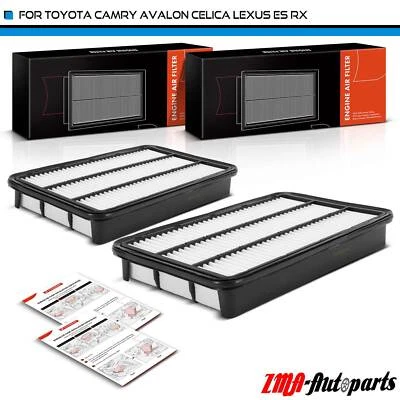 2Pcs Engine Air Filters for Toyota Camry	MCV20 Corona Holden Apollo Lexus RX ES - image 1 of 4