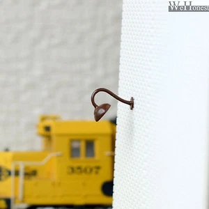 5 x OO / HO scale street light Model wall Lamp posts Led gooseneck Lamps #R43BR - Picture 1 of 3