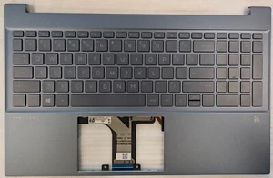 *NEW* Genuine HP Keyboard Top Cover M08920-B31 (Backlight, QWERTY, L99541-B31) - Afbeelding 1 van 2