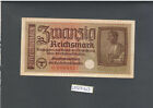 German 20 reichsmark. Occupation money of 1939-45 years. 210219-253
