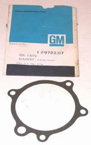 1966-1969 Pontiac Firebird Tempest LeMans OHC6 NOS water pump gasket 9782317 - Picture 1 of 1