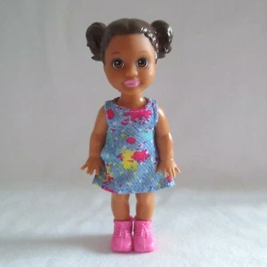 NEW Barbie Art Teacher AA Toddler Doll with Paint Splatter Dress & Pink Shoes - Picture 1 of 2