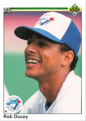 1990 Upper Deck Baseball Rob Ducey Toronto Blue Jays #464 - Image 1 of 2