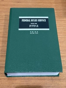 Federal Rules Service With The Federal Index Issue 120 - Picture 1 of 6