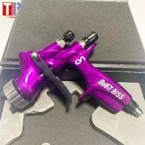 CV1 HVLP Spray Gun Car Paint Tool Pistol 1.3mm Nozzle Purple für Devilbiss Neu - Bild 1 von 4
