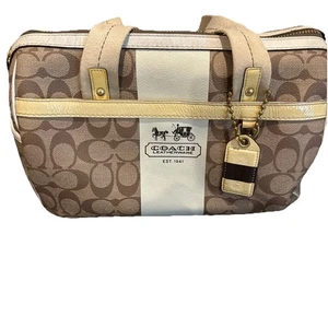 Bolso de mano Coach Heritage seminuevo - Imagen 1 de 14