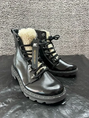 Sorel Lennox Encaje Acogedor WP Botín Plano Mujer Talla 8 Foto 1 de 4