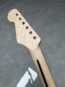 Rosewood 21Frets Natural color Flame Maple Electric guitar Neck for strat Fender - Picture 1 of 7