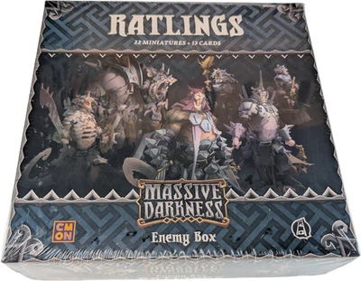 Massive Darkness Ratlings Enemy Box Expansion 2017 Guillotine Games CMON MD002 - Image 1 of 4
