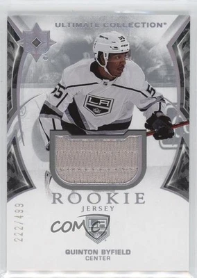 2021-22 Ultimate Collection Jersey /499 Quinton Byfield #193 Rookie RC - Image 1 of 3