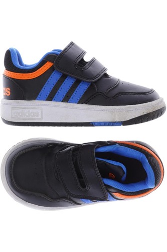 Adidas scarpa da bambino ragazzo sneaker sandalo scarpa bassa taglia EU 24 nero #g6v181e