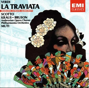 Verdi : La Traviata : Riccardo Muti Scotto Kraus Bruson CD - Picture 1 of 1