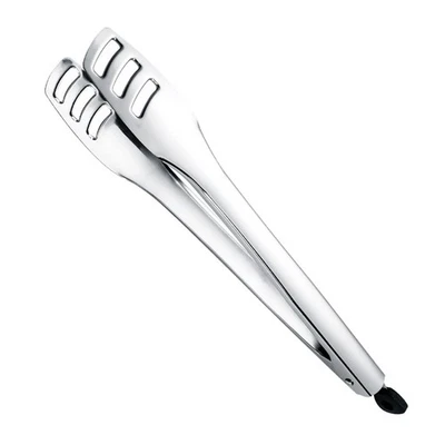 1 PC Pane Clip Pancake Tong Pesce Morsetto multiuso Cibo Pinza (Argento, S) - Immagine 1 di 4