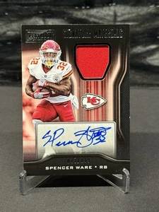 2018 Panini Playbook Spencer Ware Signature Materials /199 KANSAS CITY CHIEFS - Bild 1 von 2