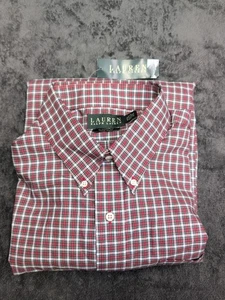 Lauren Ralph Lauren Hemd Gr. 17 1/2 Classic Fit rot kariert - Bild 1 von 7